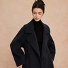 QH950斯尔丽25新款保暖轻盈松弛简约大气商场同款显瘦长大衣 商品缩略图2