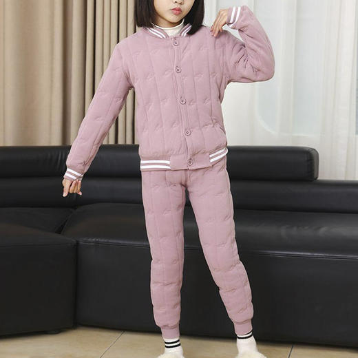 裁缝学苑QZ49保暖两件套校服神器纸样儿童亲子装立领套装内胆样板图纸 商品图1