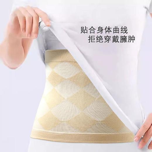 日本ZEAMO护膝合集，石墨烯护膝/羊毛蚕丝护膝毛圈蓄热D型款/蚕丝护膝毛圈款/备长炭护膝毛圈款/棉质-护腰菱格加厚款 商品图7