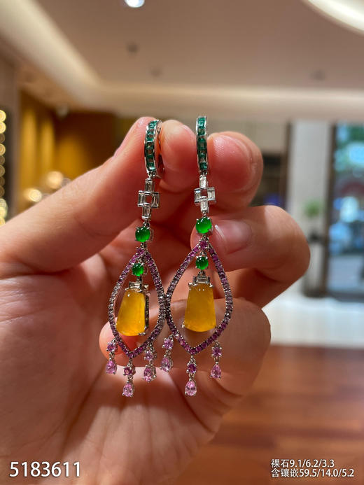 5183611，无事牌耳坠。具体价格微信咨询 商品图1