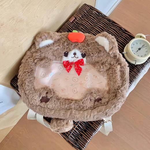 可爱萌趣苹果熊痛包双肩包-纪念日百货门店同款167747747 商品图2