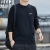 JEEP SPIRIT秋冬绒加厚圆领长袖羊羔绒卫衣宽松羊羔绒卫衣HL6501D 商品缩略图3