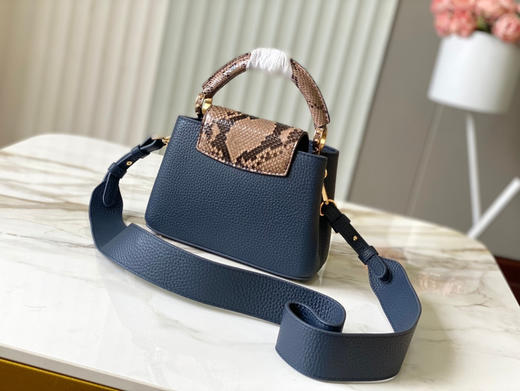 秋冬特惠💰1600 渠道级LV te级LV 全套包装 N80071/M48865深蓝 本款 Capucines 迷你号手袋 商品图2