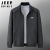JEEP SPIRIT卫衣男春秋开衫外套男夹克休闲运动立领衣服HL7019 商品缩略图1