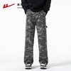 回力工装迷彩裤子男春秋季新款高街直筒美式风牛仔裤子宽松阔腿裤 商品缩略图2