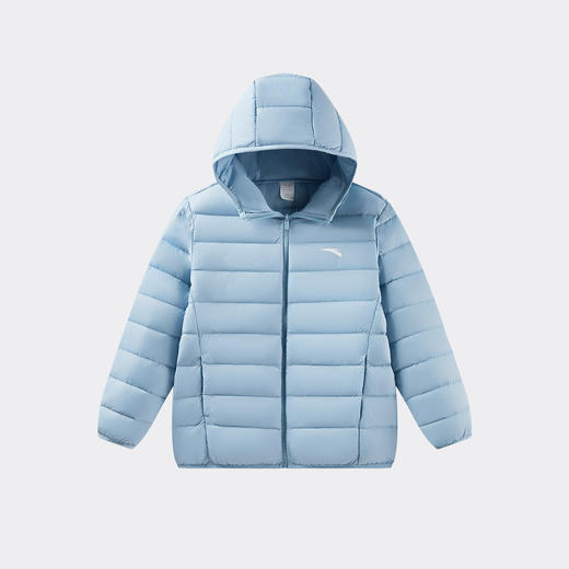 超级安踏儿童轻薄羽绒服2025年男女大童连帽保暖外套372546901U 商品图2