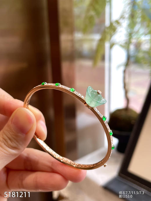 5181211，元宝手镯。具体价格微信咨询 商品图2