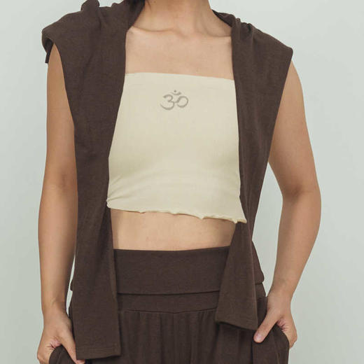 AddOne+1New 瑜伽时尚运动混纺羊绒披肩长袖外搭亲肤柔软高弹 商品图2