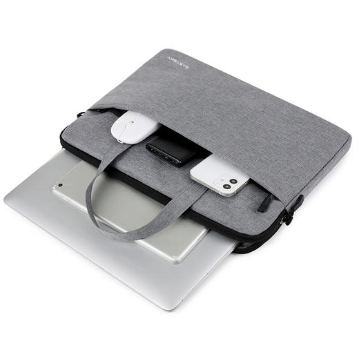 驿客手提电脑包EKB-8021 灰色 商品图2