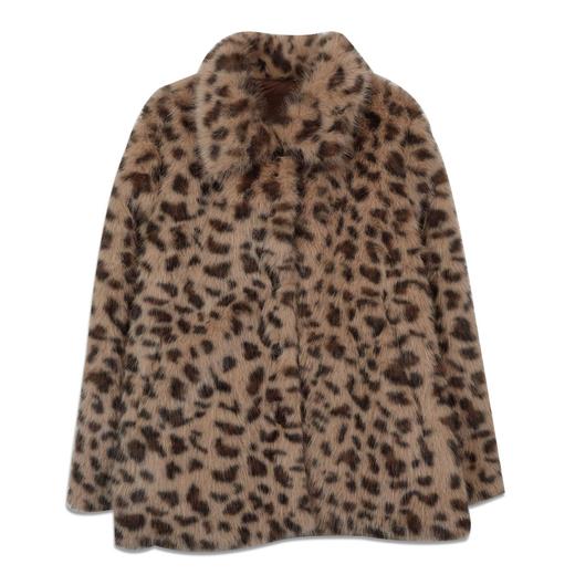 【礼物季】韩版时尚休闲豹纹毛毛外套-纪念日百货门店同款167995038 商品图4