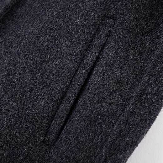 QH950斯尔丽25新款保暖轻盈松弛简约大气商场同款显瘦长大衣 商品图7