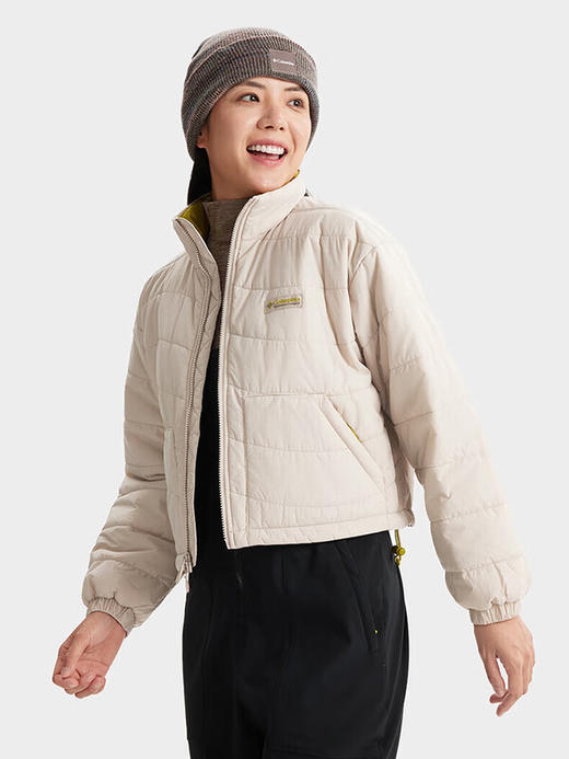 Columbia哥伦比亚棉服秋冬女士户外徒步保暖防泼水登山短款外套WR8199084 商品图0