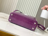 秋冬特惠💰1550 渠道级LV te级LV 全套包装 N93163/M48865紫拼色鳄鱼纹 此款珍贵的Capucines BB号手袋 商品缩略图8