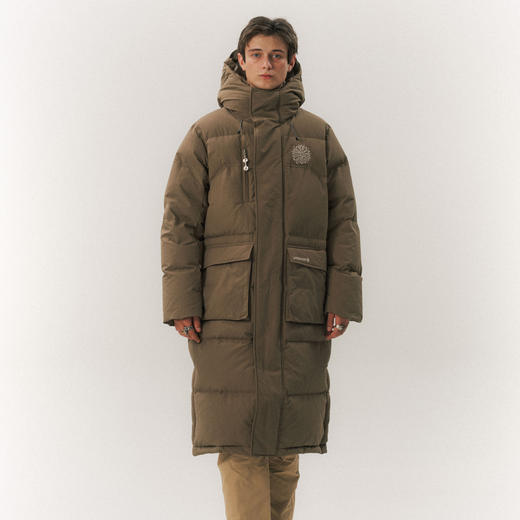 长款羽绒服防风保暖鹅绒面包服外套冬新款维UPPERVOID二普纬度 商品图4