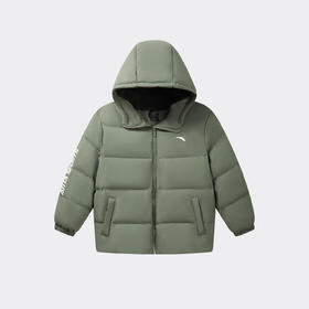 超级安踏儿童羽绒服秋冬保暖羽绒外套男女大童连帽上衣372546907U