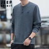 JEEP SPIRIT  秋冬款男士圆领带扣时尚卫衣打底衫 SS7285新款 商品缩略图1