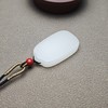 特惠！新疆和田玉且末料白玉雅致小平安牌 1122-14 商品缩略图3