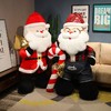 【可爱圣诞配饰❗️饱满立体填充】大号圣诞节老人公仔毛绒玩具圣诞老人玩偶儿童布偶娃娃圣诞节礼物。ja 商品缩略图3