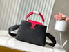 秋冬特惠💰1550 渠道级LV 新品 te级LV 全套包装 N82904/M48865黑拼红鸵鸟 本款 Capucines 手袋 商品缩略图0
