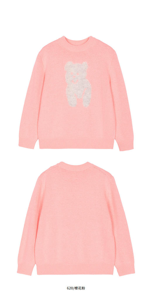 jnby  25年冬款  长袖套头毛衫  1PA312740 商品图9