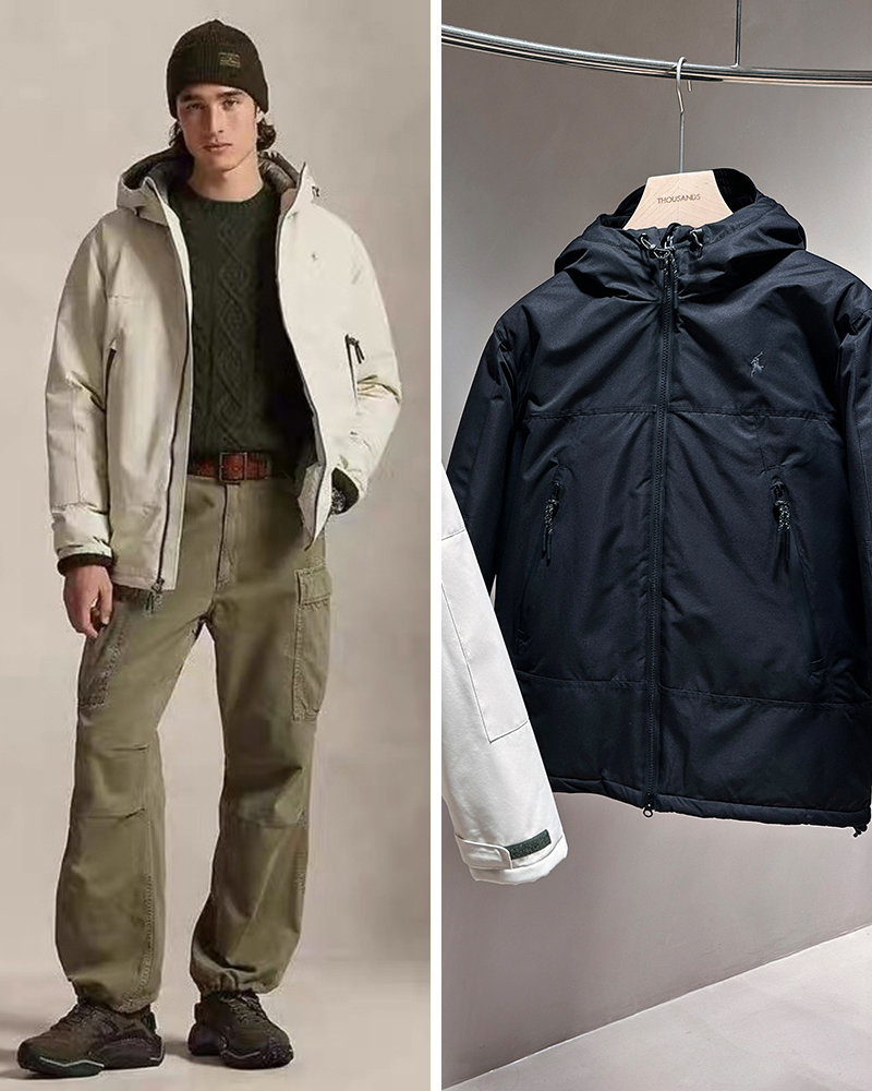 单品包邮现货 THS-限时 马球RL家 男士 纽约老钱奢华运动/RL经典户外防水夹克 AW420