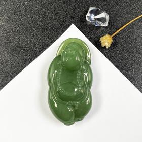 碧玉挂件-弥勒佛
