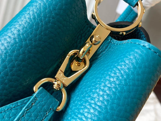 秋冬特惠💰1700 渠道级LV te级LV 全套包装 N81408/M48865孔雀绿 本款 Capucines BB号手袋 商品图4