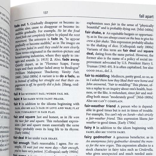 美国传统习惯用语词典 第2版 英文原版 The American Heritage Dictionary of Idioms 英文版进口英语书籍 商品图2