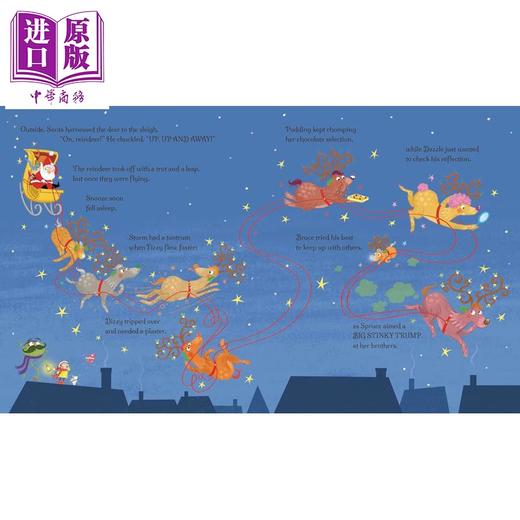 预售 【中商原版】如何训练一只驯鹿 How To Grow A Reindeer 英文原版 圣诞节主题儿童绘本 一个充满节日乐趣的押韵故事 进口童书 商品图3
