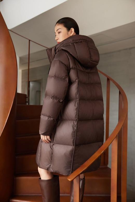 LNNNS 保暖简约休闲中长款羽绒服外套 21605 商品图2