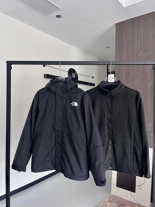 北缅经典款款三合一两件套男女情侣款冲锋衣夹克 商品图4