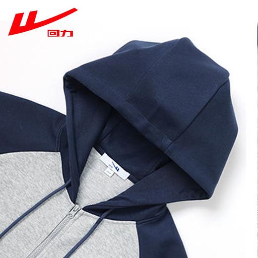 回力撞色连帽卫衣男2025春季新款美式休闲插肩袖外套宽松潮牌上衣 商品图4