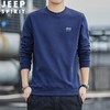 JEEP SPIRIT秋冬绒加厚圆领长袖羊羔绒卫衣宽松羊羔绒卫衣HL6501D 商品缩略图4