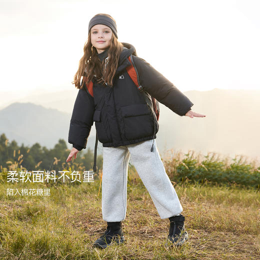 马克珍妮男女童山系大口袋三防保暖羽绒服儿童羽绒冬装新款241560/551587 商品图3