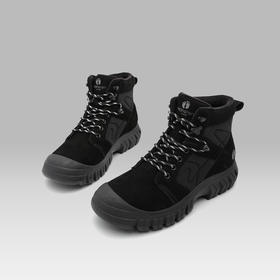 HANGTEN欢腾机能风男士保暖复古工装靴日常户外通勤高帮短靴B5221027RD
