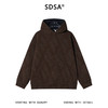 SDSA男士秋冬新款痞帅男装时尚撞色线条连帽卫衣百搭时尚套头上衣 商品缩略图0