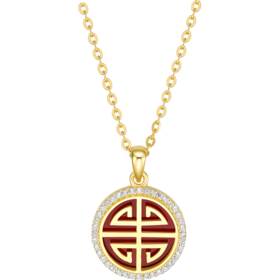 S1PC0309S1XXX0 周大生CHOW TAI SENG R-S925银圆福套链女款女生礼物佳选