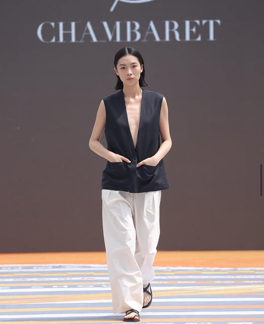 CHAMBARET GILET OVERSIZE 马甲外套 商品图2