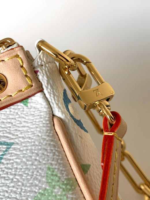 秋冬特惠💰1180 渠道级LV【全钢五金 MB163c01变码芯片】te级LV 全套包装 M13404白三彩 本款 Pochette Accessoires 手袋 商品图6