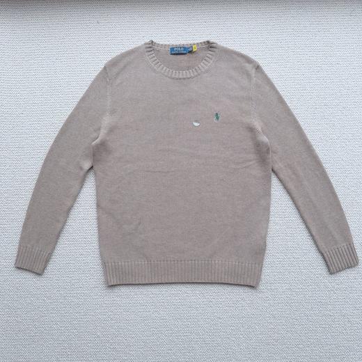 Ralph Lauren 拉夫劳伦经典男士圆领纯棉针织衫 商品图5