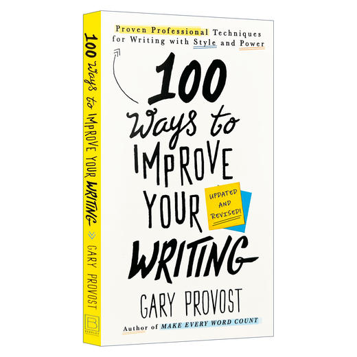 100种提高写作水平的方法 英文原版 100 Ways to Improve Your Writing 自我提升 英文版 英语写作工具书 进口原版书籍 新版 商品图0