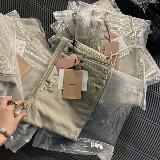 NEW Mi&u*24AW早秋新款丹宁牛仔长裤 商品图8