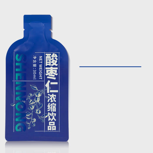 酸枣仁浓缩饮品 睡前撕开直接喝 方便易携带 夜间睡得香 商品图2