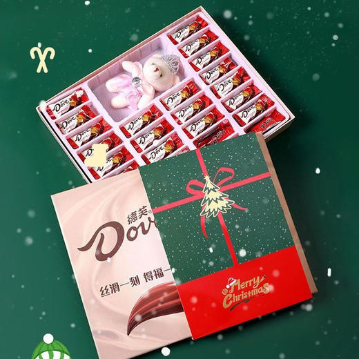 25年圣诞限定款德芙&金莎巧克力礼盒 赠礼袋 商品图10