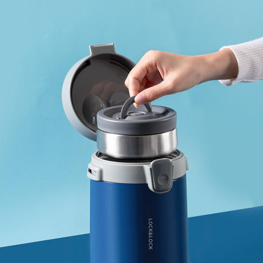 6943819105747  乐扣乐扣Lock&Lock 大容量保温桶便携背带便当盒保温饭盒 商品图3