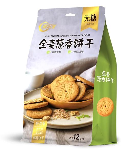 阿尔发全麦葱香饼干252g 商品图1