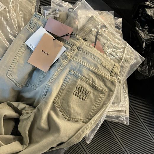 NEW Mi&u*24AW早秋新款丹宁牛仔长裤 商品图5