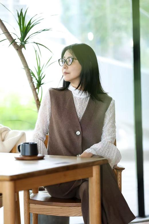 MAISON COVET 纯山羊绒马甲长裤套装 商品图5