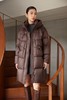 LNNNS 保暖简约休闲中长款羽绒服外套 21605 商品缩略图0