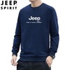 JEEP SPIRIT卫衣男秋新款潮圆领长袖t恤宽松男体恤衫男装7607(主推） 商品缩略图0